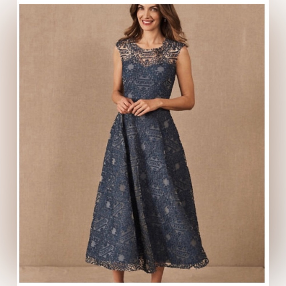 BHLDN Sara Emmanuel Presley Dress Size 14